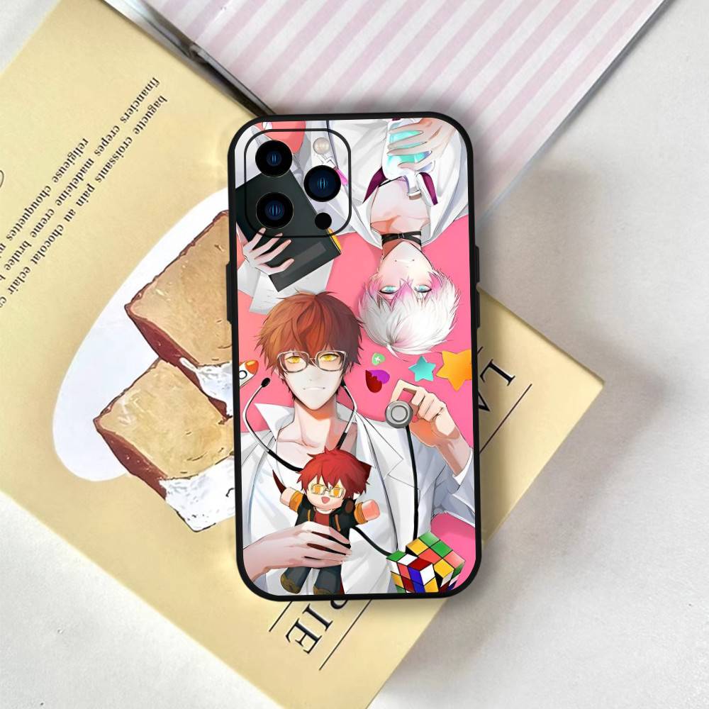 Mystic Messenger Phone Case Silicone Soft For IPhone 17 Air 16 15 14 13 12 11 Plus Pro Max Plus