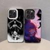 DARK GATHERING Аниме Чехол для телефона Для iPhone 17 16 15 14 13 12 11 Pro Max Plus Серебристый конфетный Матовый чехол
