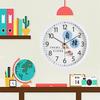 Раннее образование Просвещение Обучение Настенные часы Гостиная Без перфорации Детский сад Настенные Новые часы Детская комната Бесшумные часы
