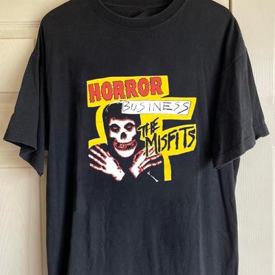 Винтажная футболка унисекс группы Misfits Horror Business Размеры от S до 5XL-SE046 БЕСПЛАТНАЯ ДОСТАВКА