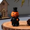 Миниатюрная фигурка тыквы на Хэллоуин, декоративное украшение в виде привидения для рабочего стола