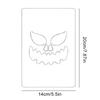 Halloween Pumpkin Ghost Bats Face Decorative Painting Stencils Metal Cutting Dies for DIY Pumpkin Carving Wood Walls Art Decor