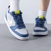 Nike Детские кроссовки Court Borough Low 2 GS Grey Fog Mystic Navy Atomic-Green White BQ5448-016