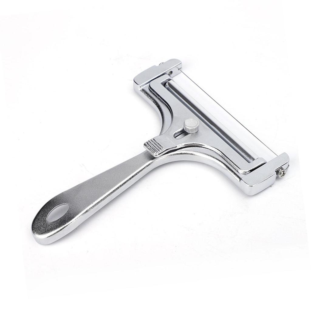 Adjustable Cheese Slicer Large Roller Thickness Zinc Alloy Gadget Cheese Kitchen Cheeses Butter Scraper Manual G5L4