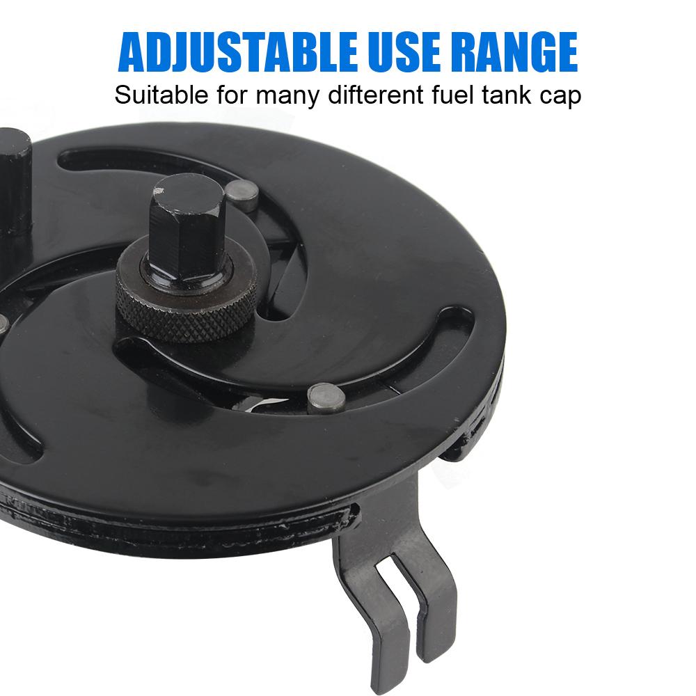 Removal Tool Universal 3 Jaws Remove Oil Cover Pump Cap Spanner Adjustable Car Fuel Tank Lid Wrench Car Repair Tools
