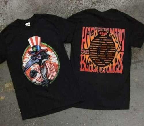 The Black Crowes High As The Moon Tour Unisex Graphic T Shirt Unisex T-Shirt