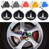 56mm Center Hub Caps for Tesla Model 3 Y S X Car Wheel Valve Cap Tire Lug Nut Protective Cover Exterior Decoration 25pcs / 29pcs