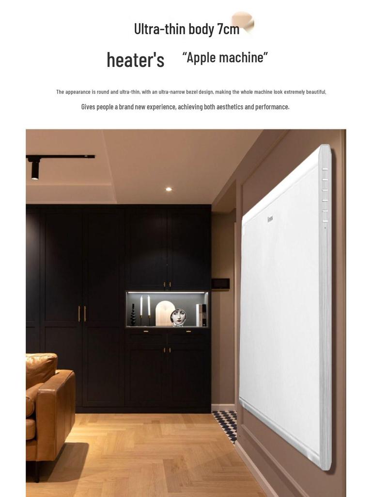 Panasonic AT2021CW Graphene Energy-Efficient Heater - Large Area Home Radiator Fan.