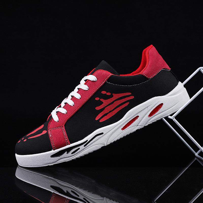 2019 новейшие парусиновые туфли дезодорирующие дышащие мужские туфли Tide Shoes нескользящие мужские студенческие туфли с завязками повседневные мужские туфли мужские мокасины