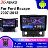For Ford Escape 1 2007 - 2012 Car Auto  Wireless Carplay Radio Android 13  Multimedia  GPS Navigation 2 Din Screen Stereo