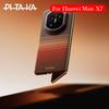 PITAKA Кейс из углеродного волокна и кевлара для Huawei Mate X7 Задняя крышка с поддержкой беспроводной зарядки для HUAWEI MATE X7