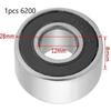 6200 6206/2RS NORMAL CN Deep Groove Bearing Long Lasting for Water Pump