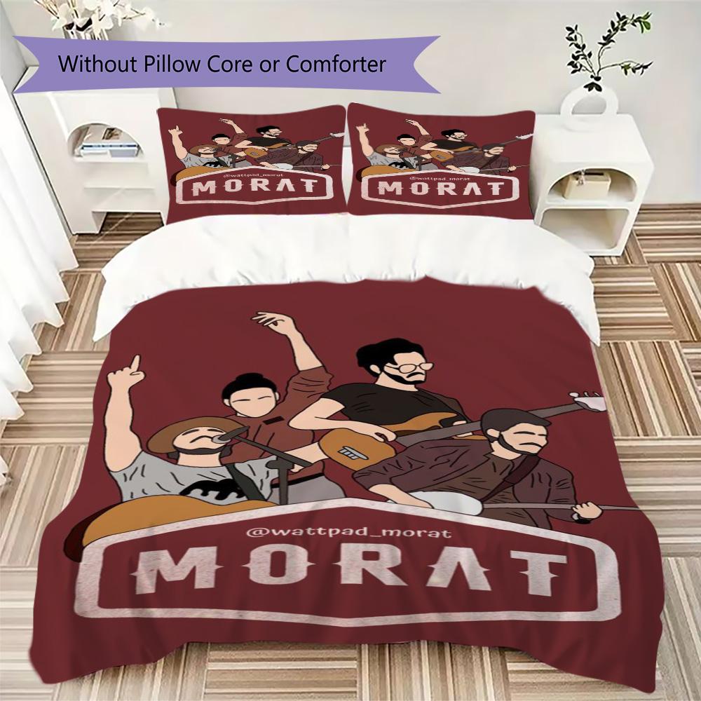 Morat glitter style Pattern Bedding,Quilt Set Quilt Cover Pillowcase Home Birthday Gift (1*duvet cover+2*pillowcase,without core)XSJT0917430