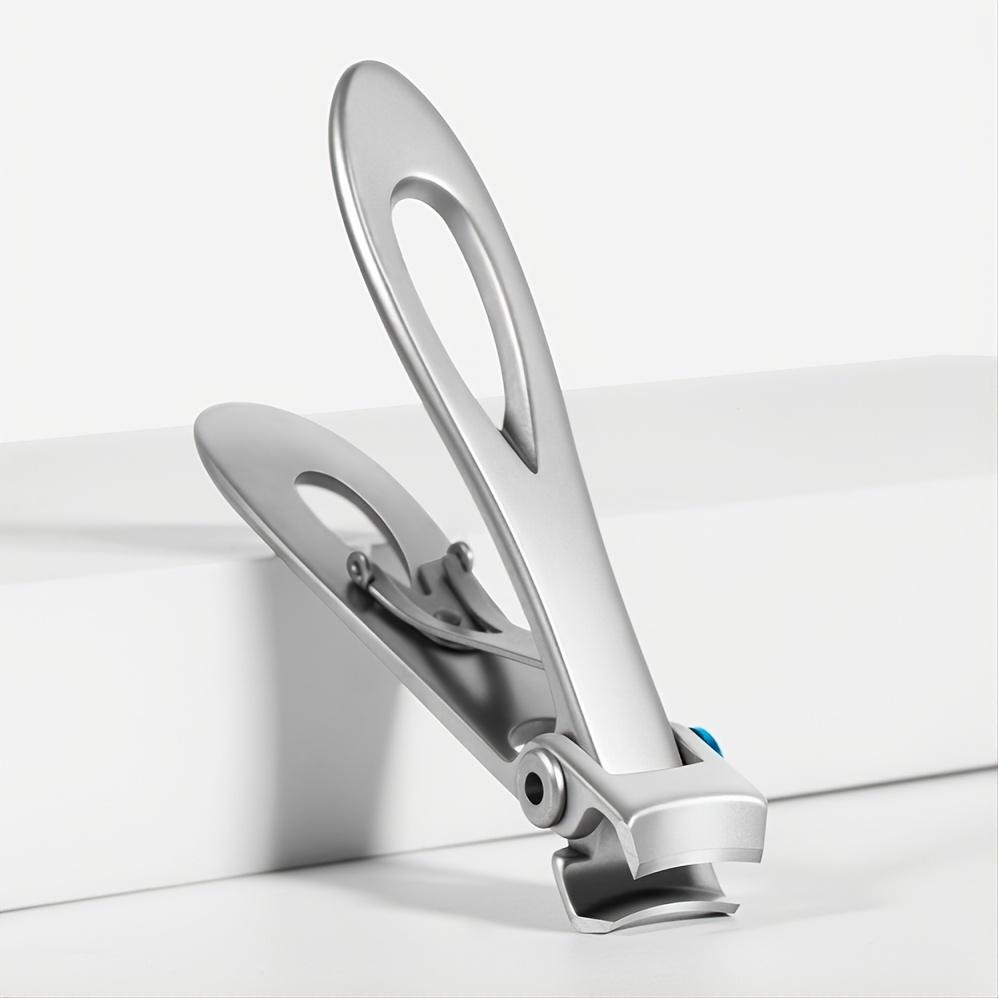 1 Pc Nail Clipper - Wide-Opening Jaws Sharp Nail Cutter Sturdy Stainless Steel Fingernail Clippers Toenail Clippers For Thick And Hard Nails