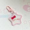 Милый мультяшный акриловый брелок Sanrio Звезда Ins Сладкая Девочка Подвеска для Школьной Сумки Брелок Подарок Другу