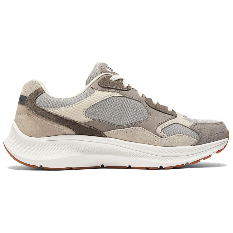 Skechers Go Run Удобные Универсальные Низкие Кроссовки для Бега Мужские Кроссовки Хаки 220872WW-TPE