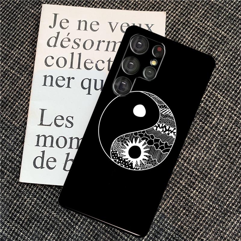 Восемь Триграмм Тайцзи Инь Ян Для Samsung Galaxy S24 S23 Ultra S22 S20 S21 FE S8 S9 S10 Note 10 Plus 20 Ultra Чехол для телефона