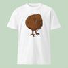New Zealand Kiwi Bird T Shirt Adult Nature And Lovers Vintage Unisex Fashion Soft Designer Clothes Slightly Homme