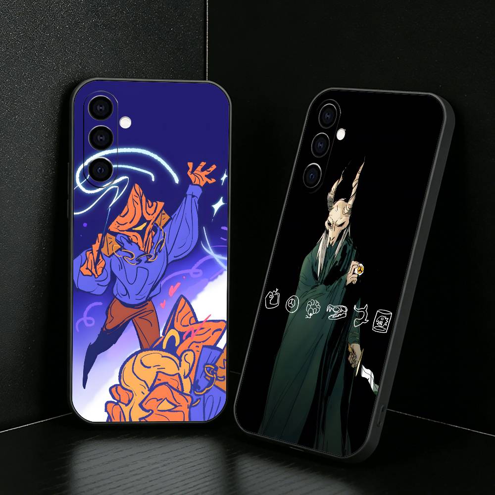 Game S-Slay-S The S-SpireS Phone Case For Samsung Galaxy A73,A72,A71,A70,A52,A51 Others Soft Black Cover