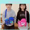 Canvas Kids Cartoon Shoulder Bag With Lightweight Design For School And Travel