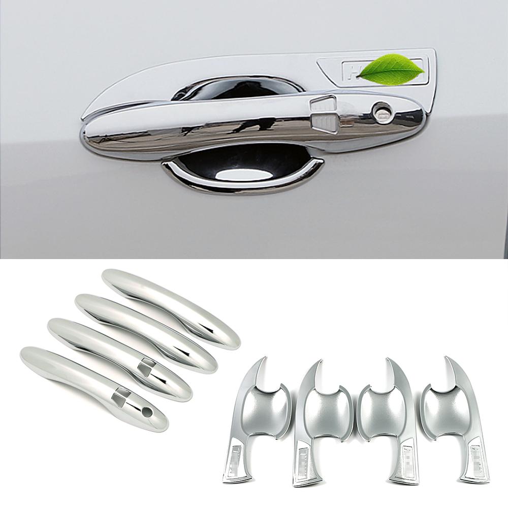 For Haval H6 2018-2024 Car Exterior Modify Chrome Side Door Handle Cover Decoration Trim Protection Sticker