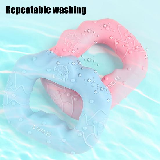 Кольцо-тренажер для силовых упражнений с силиконовой рукояткой, противоскользящее, для тренировки пальцев предплечья, усилитель хвата руки