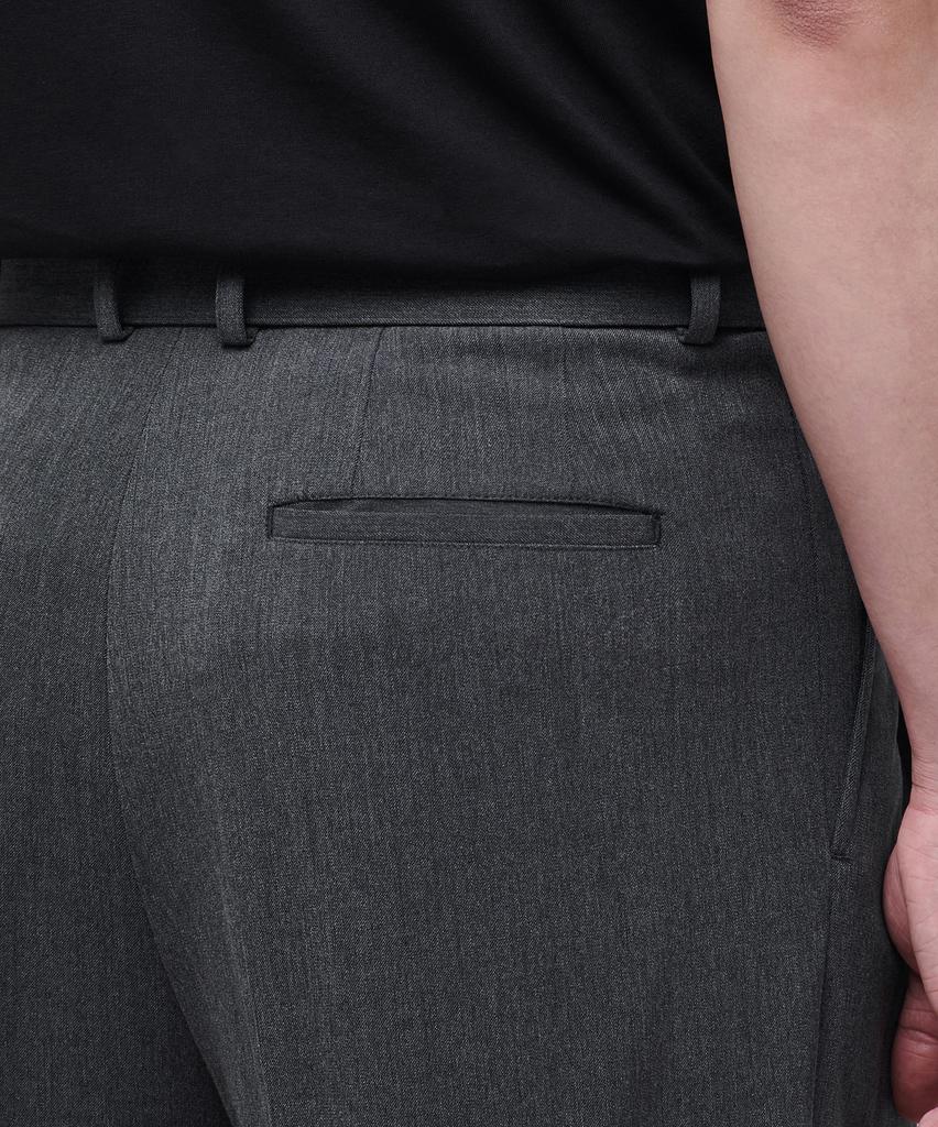 MUSINSA STANDARD Real Wide Belted Slacks [Medium Gray]