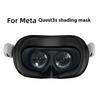 Для гарнитуры Meta Quest 3S VR силиконовый козырек и защитный чехол для линз