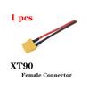 XT60 XT30 XT90 T-образный EC5 Разъем Папа Мама Косичка 10 см 12AWG 14AWG 16AWG Силиконовый Провод для RC Lipo Аккумулятора