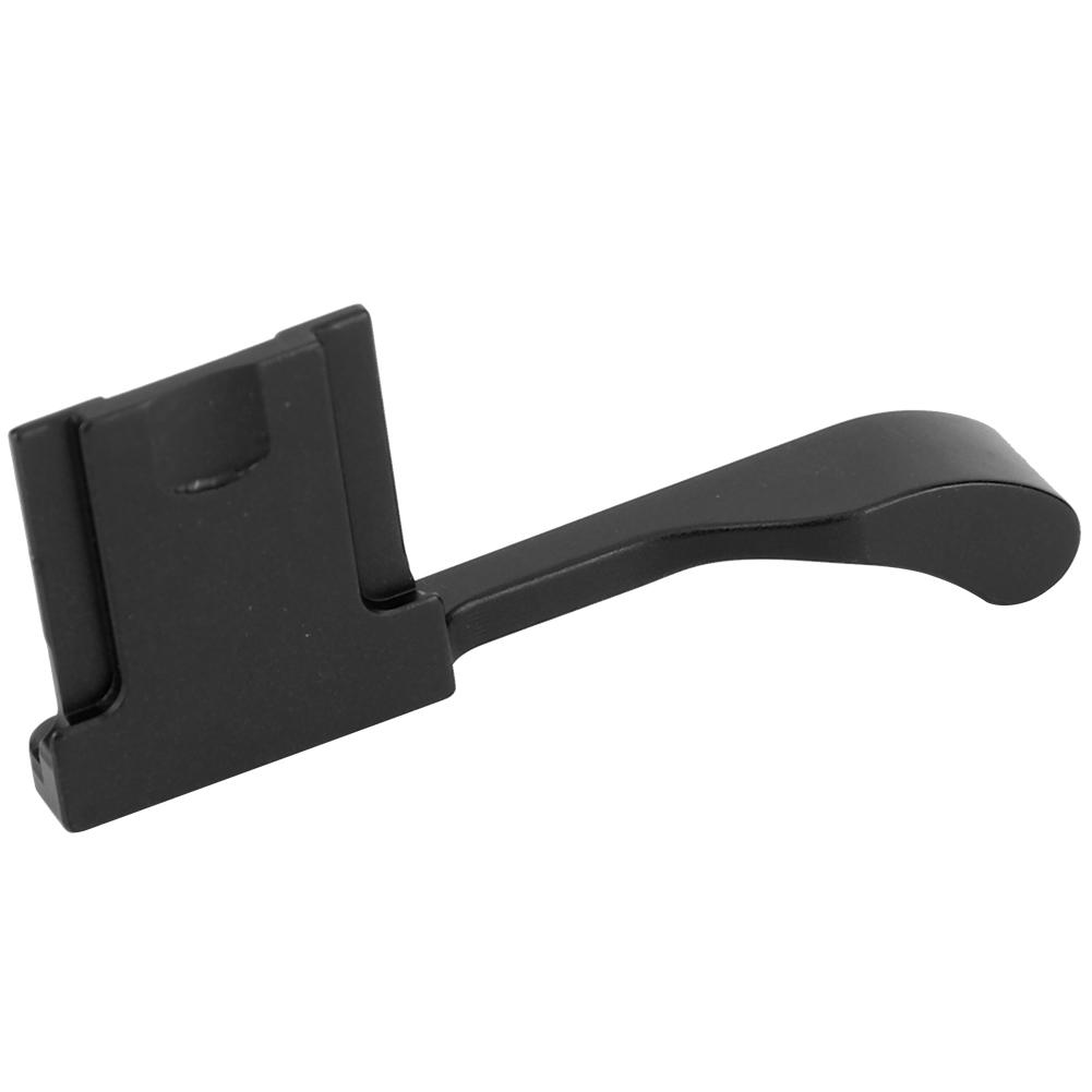 Aluminum Alloy Hot Shoe Thumb Up Hand Grip for Fuji X 100F 0T X Mirrorless Camera (Black)