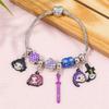 Cartoon Anime Fashion Bracelets, Girls' Fashionable Pendant Bracelets