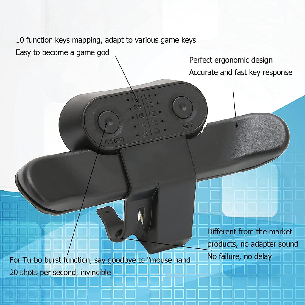 Acogedor Paddles для контроллера PS4, задняя кнопка крепления DualShock4, адаптер заднего удлинителя, геймпад, ключ с турбонаддувом для SONY PS4, аксессуар