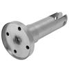 Ножка для поддержки перегородки из нержавеющей стали, зажим для стеклянного ограждения для общественной ванной комнаты, туалета, уборной