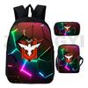 Cartoon Animation Backpack, Third and Fourth Grades of Primary School, Light Burden Reduction, Student Schoolbag Storage Bag