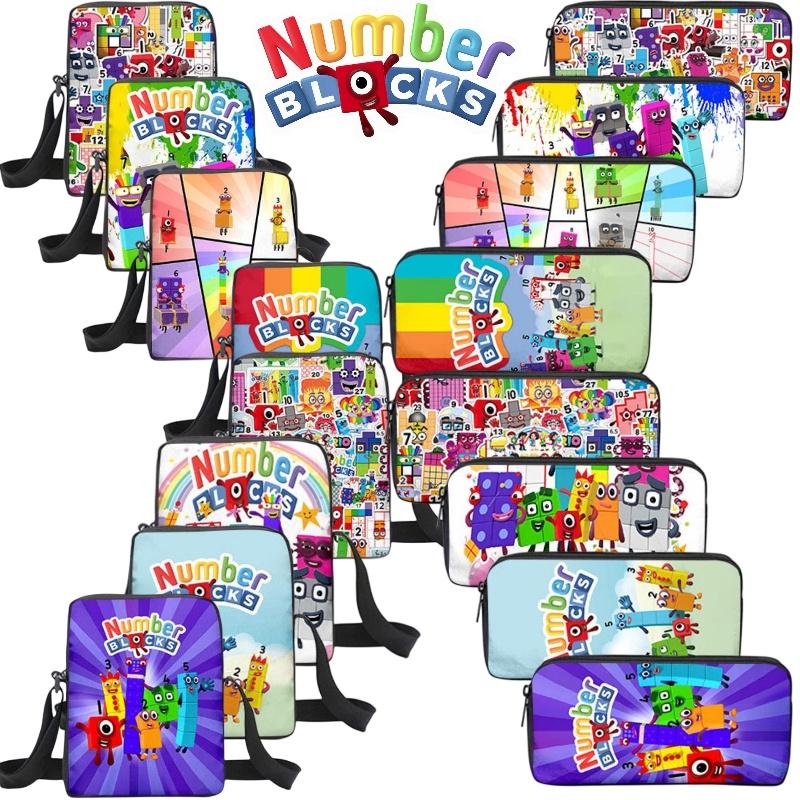 Рюкзак Numberblocks с застежкой-молнией и вместимостью 20 л, устойчивый к износу