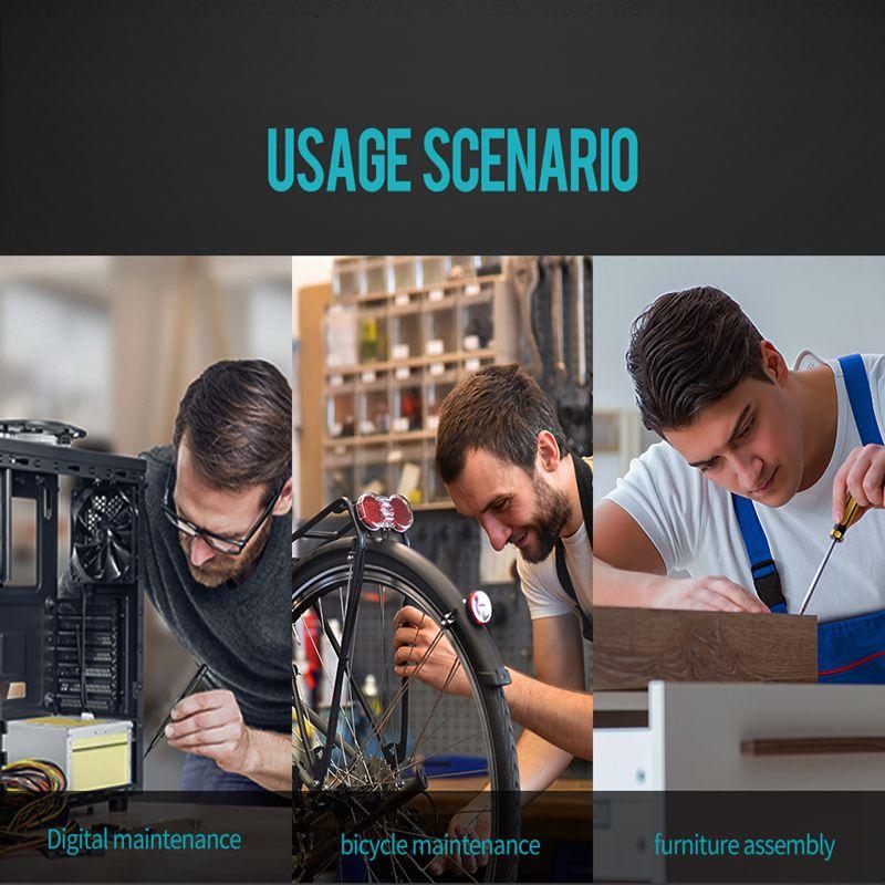 Xiaomi JIMI GNT-72 S2 Набор прецизионных магнитных отверток Двухслойный пресс Многоцелевой бытовой инструмент отвертки