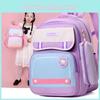 Adorable Cartoon Nylon Backpack For Kids Durable Spacious With Pencil Case