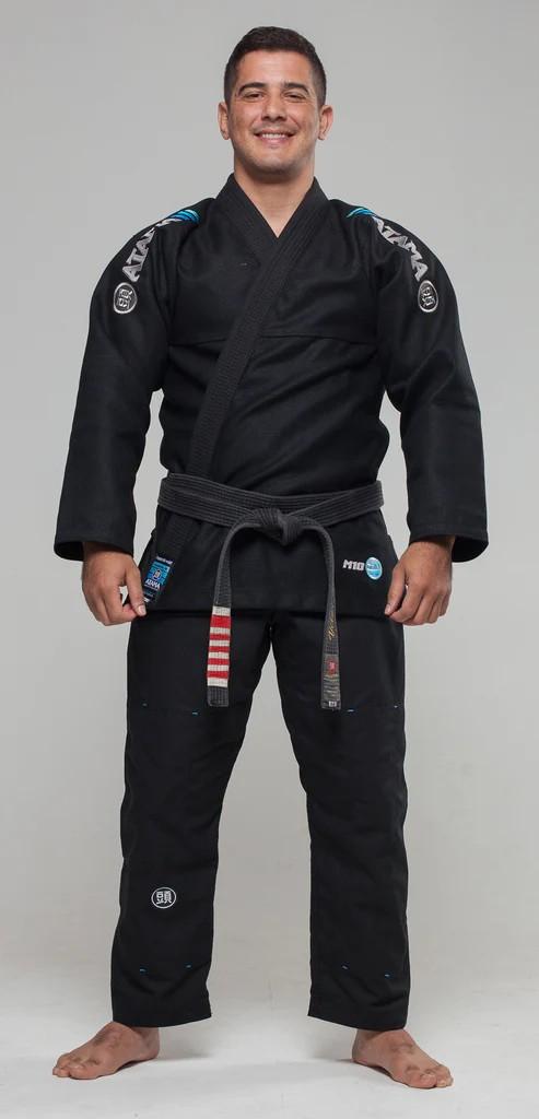 Atama Gi / Kimono BJJ Men's Mundial Black A1