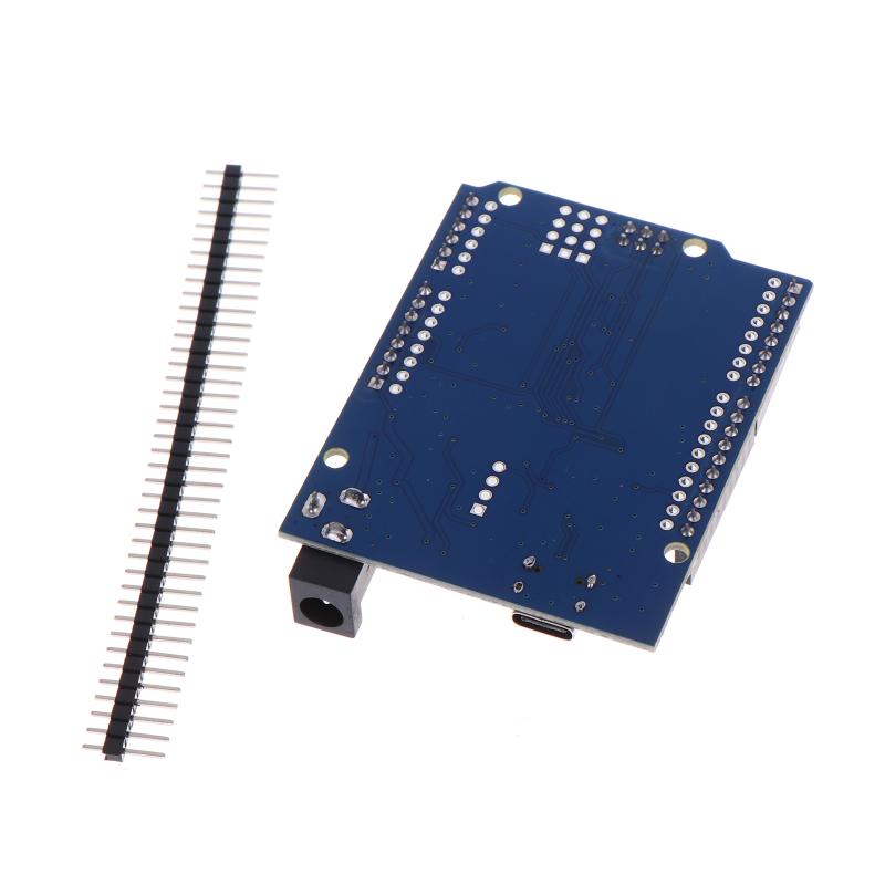 Для платы разработки R3 Mega328P Uno R3 + USB-кабель Чип Atmega328P-Au Тип Ft232 Ch340 Последовательный порт Type-C Драйвер