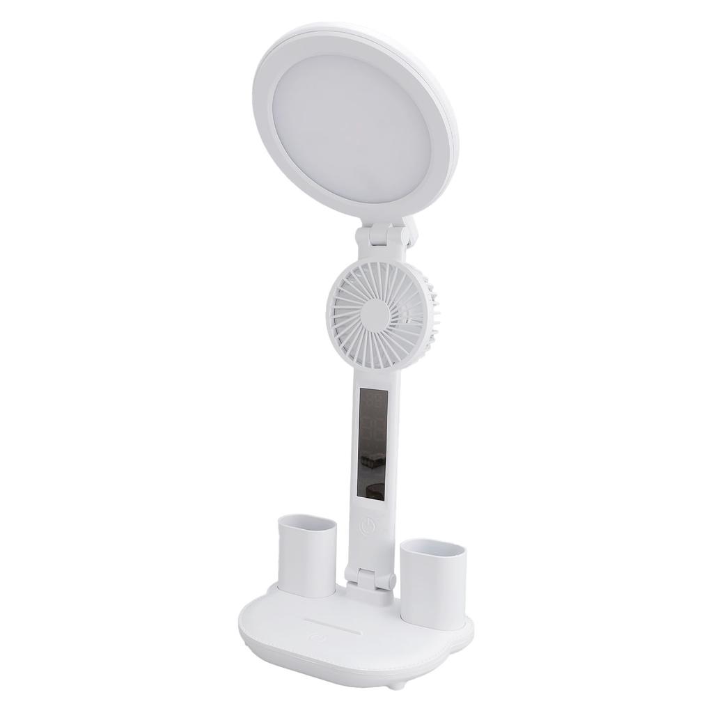 Настольная лампа LED Eye Care складная сенсорное управление круглая USB зарядка 3 цветовых температуры плавная регулировка яркости