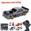 Улучшенный Гироскоп 1/43 RC Дрифт-машина Гоночная RTR 4WD Высокоскоростная Радиоуправляемая Модель 2.4G Дрифт-гоночный Автомобиль Мини-подарки
