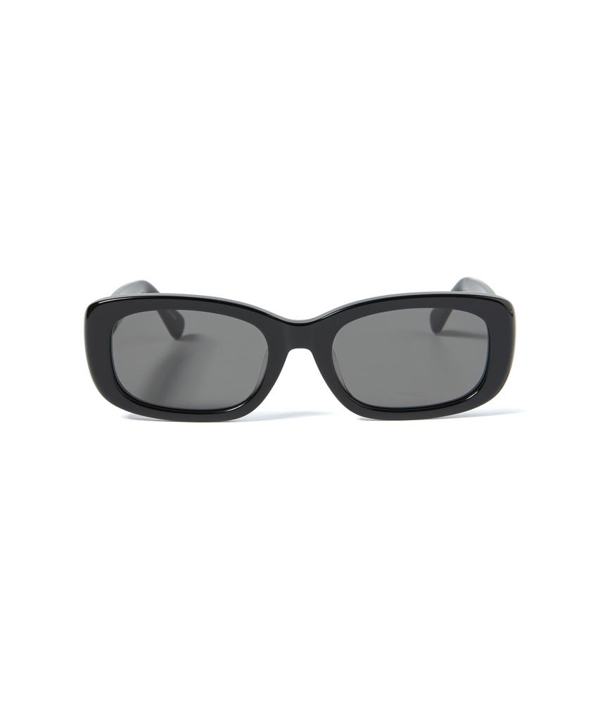 Хангуль Черные солнцезащитные очки с глухим квадратом