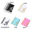 80 Pages Music Score Storage Organizer Plastic Piano Paper Sheets Folder  for School Office