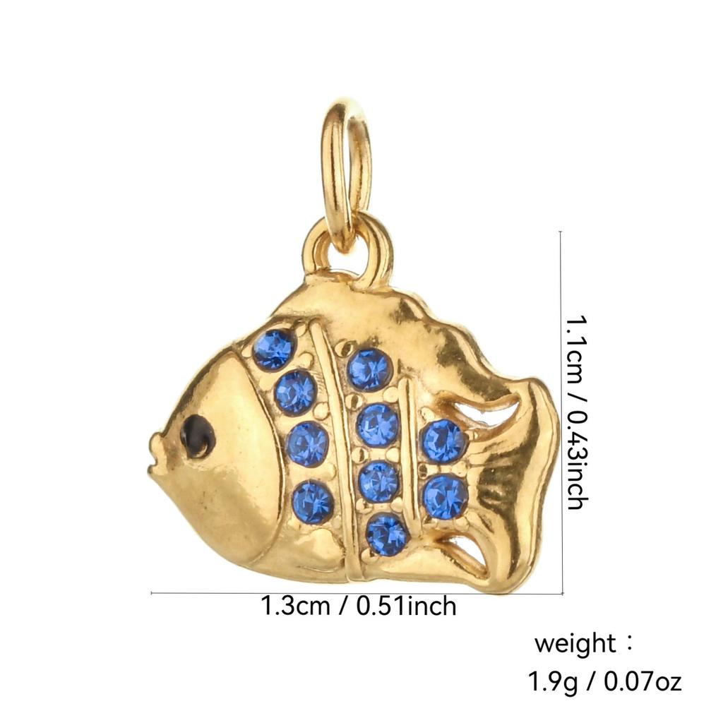 Подвеска Морская звезда из нержавеющей стали для изготовления украшений своими руками: Шарм для ожерелья или браслета с сохранением цвета