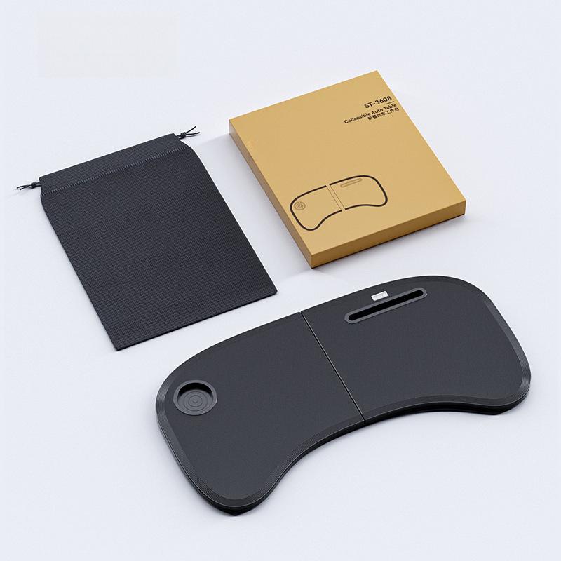 Многофункциональная подставка для салона автомобиля: Складной обеденный стол и компьютерный стол для передней консоли.