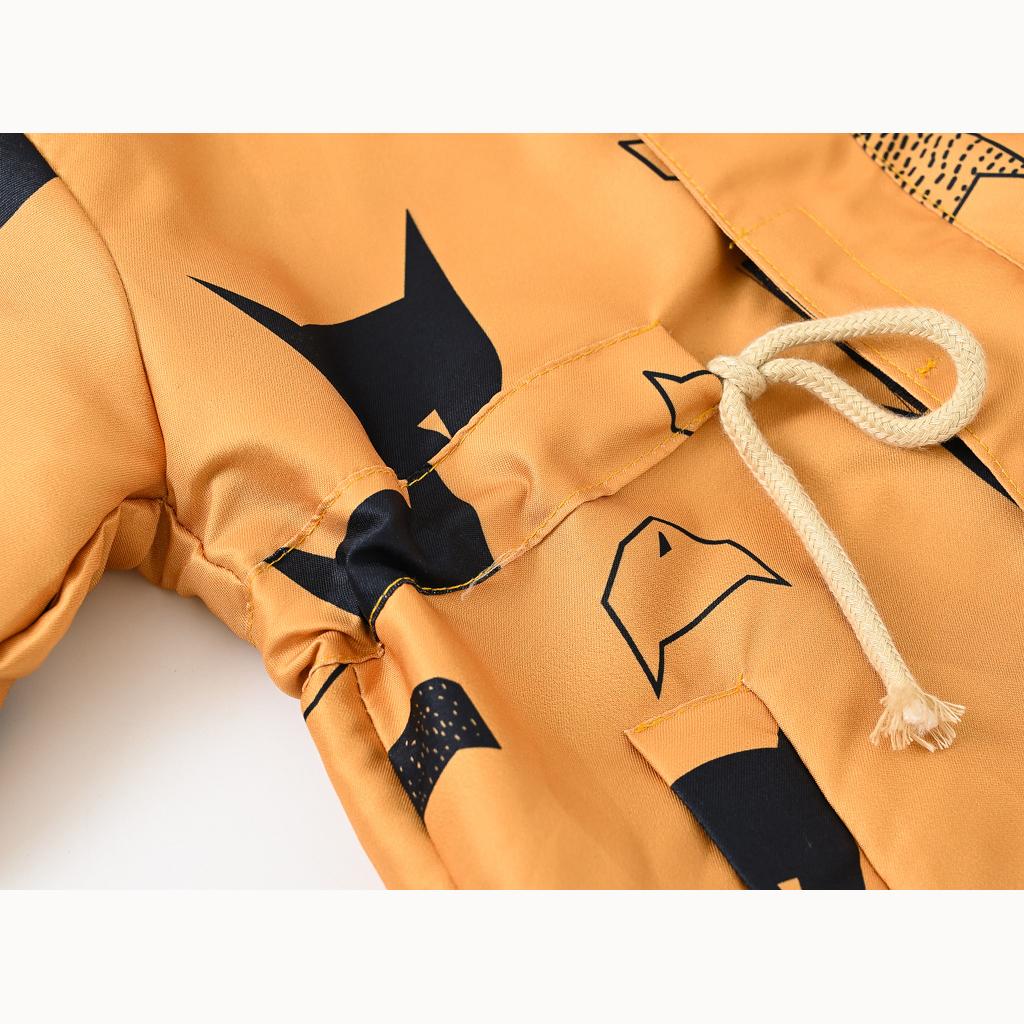 Осенняя детская куртка-ветровка с капюшоном и милым принтом для мальчиков, детская куртка для спешки, красивая куртка для мальчиков