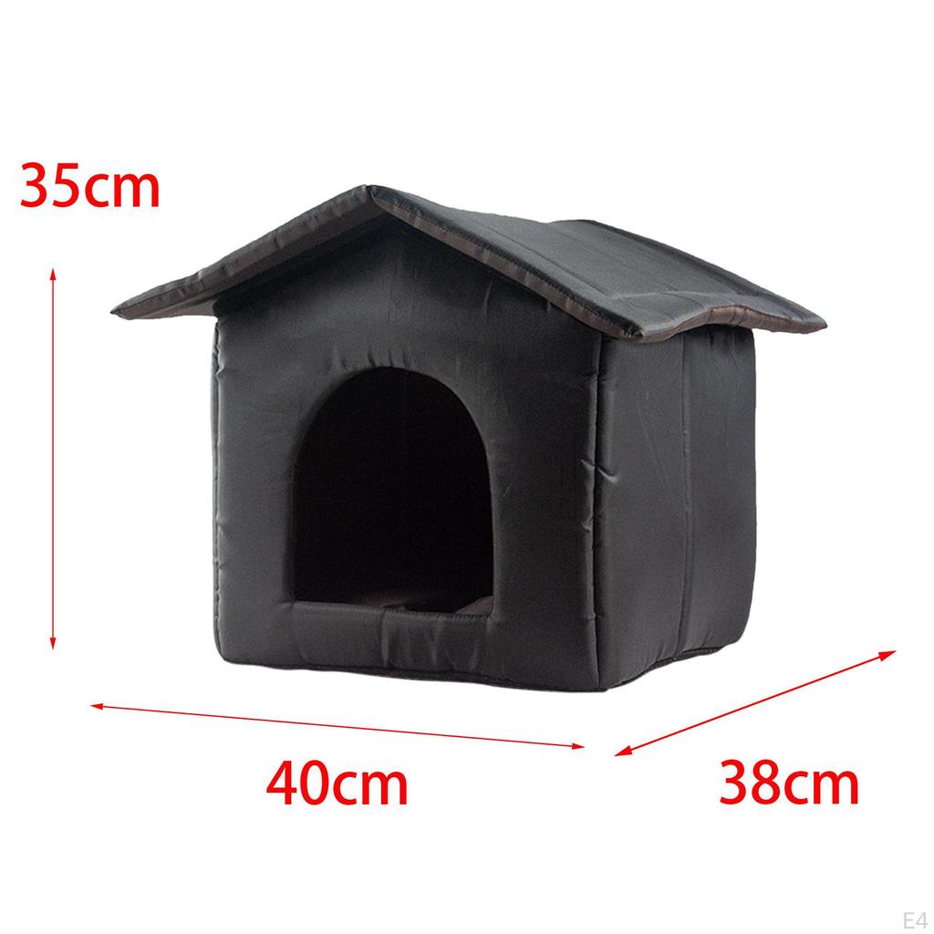 Ткань Оксфорд Открытый Водонепроницаемый Щенячий Котенковый Палатка Товары для Животных Кровать Мебель Маленькие Собаки Зима Бездомный