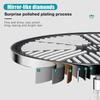 10inch High Pressure Shower Head Big Panel Rainfall Shower Head Water Saving Top Rain Shower Faucet Home Bathroom Accessories