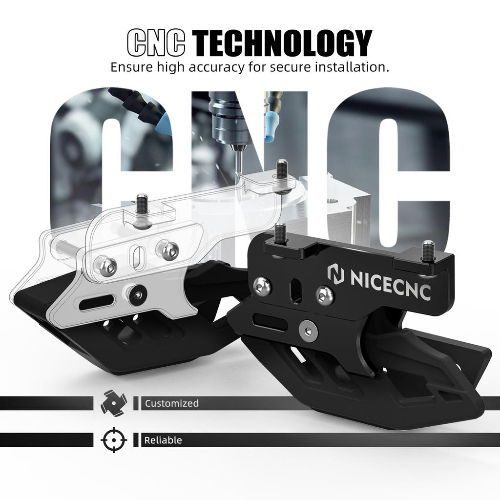 NICECNC Chain Guide for Yamaha Tenere 700/Rally Edition XTZ700 2019 2020 2021 2022 2023 2024 Tenere 700 WR 2022 Chain Stabilizer