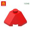 Нетоксичный 122 шт./лот 13548 Скатная черепица 2x2x1 Точки Блок Moc Цветные Аксессуары Совместимые С Кирпичом Diy Детская Игрушка Детали Сборки